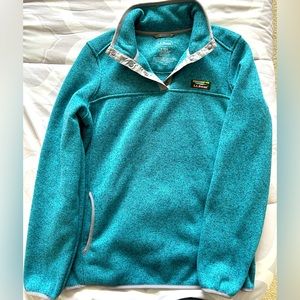 LL Bean Sweater Fleece Pullover
